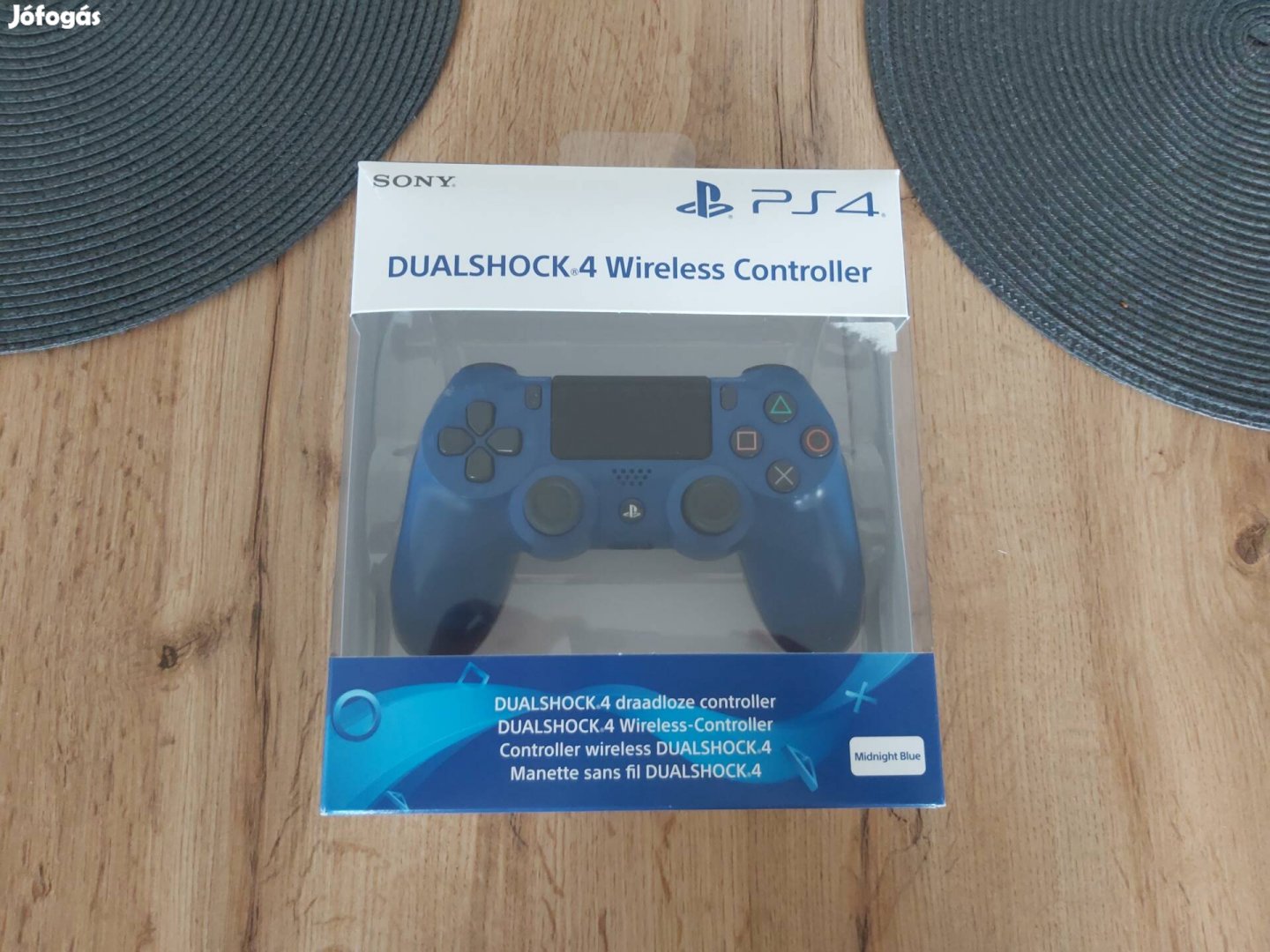 Playstation 4 Ps4 Eredeti Vezetéknélküli Kontroller Controller Kék 