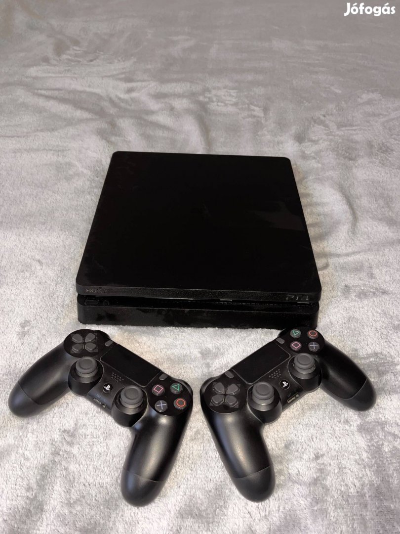 Playstation 4 Slim 1Tb + 2db Dualshock kontroller