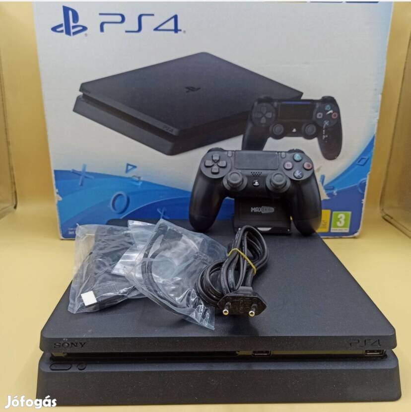 Playstation 4 Slim 500GB Ps4 Slim Kifogástalan állapotban Kompletten