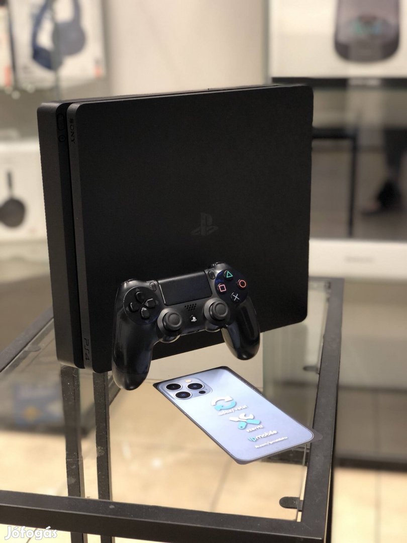 Playstation 4 Slim, 500GB, Újszerű, Garancia