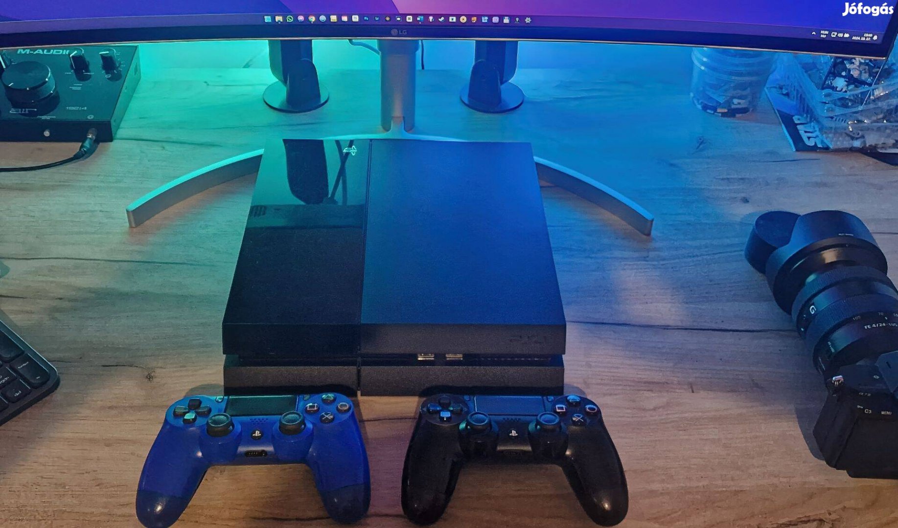 Playstation 4, 2 db karral, 1TB háttértár