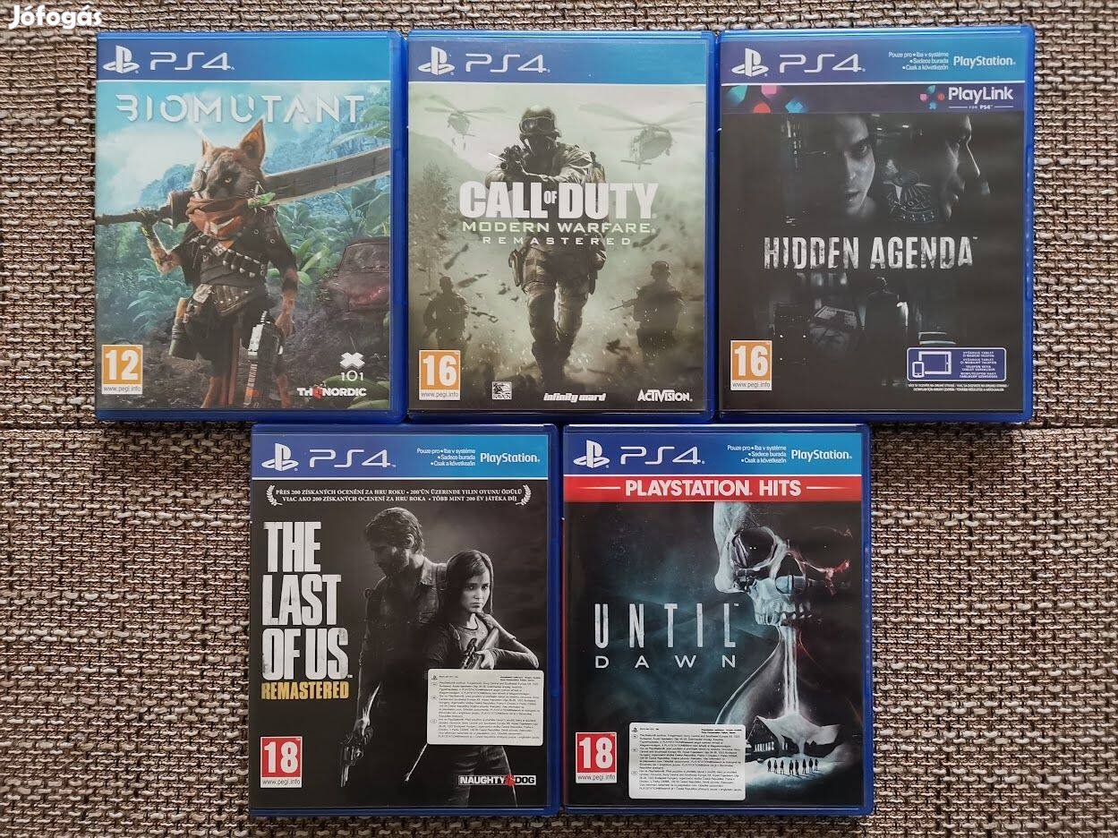 Playstation 4 / PS4 akció és kaland játékok, külön is eladók