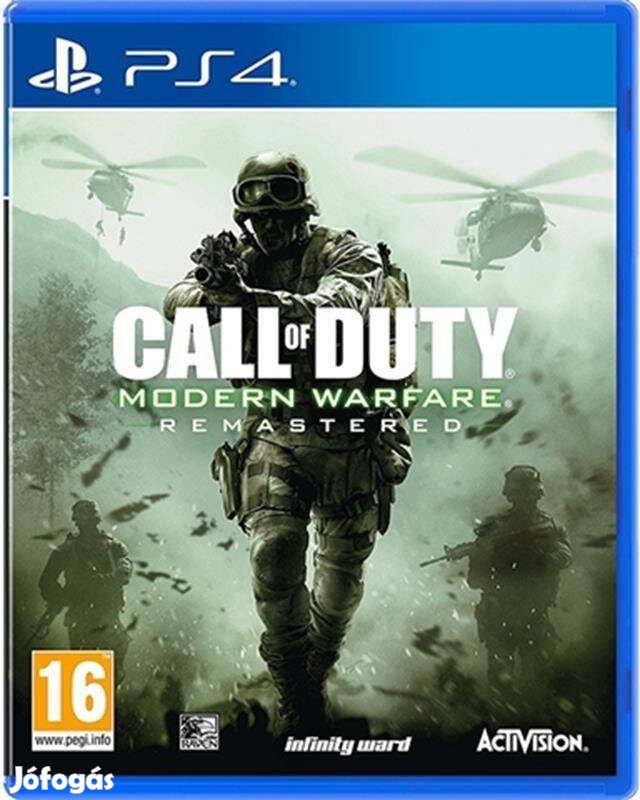Playstation 4 játék Call Of Duty Modern Warfare Remastered