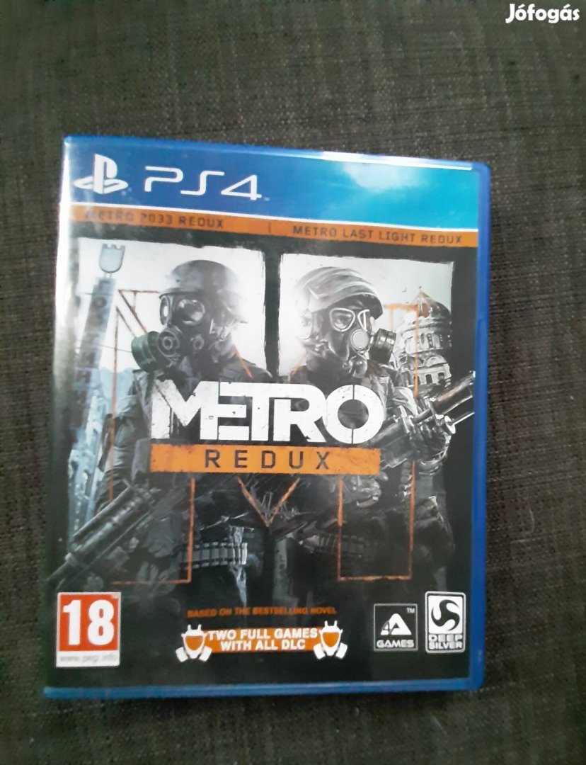 Playstation 4 játék Metro Redux Ps4 játék