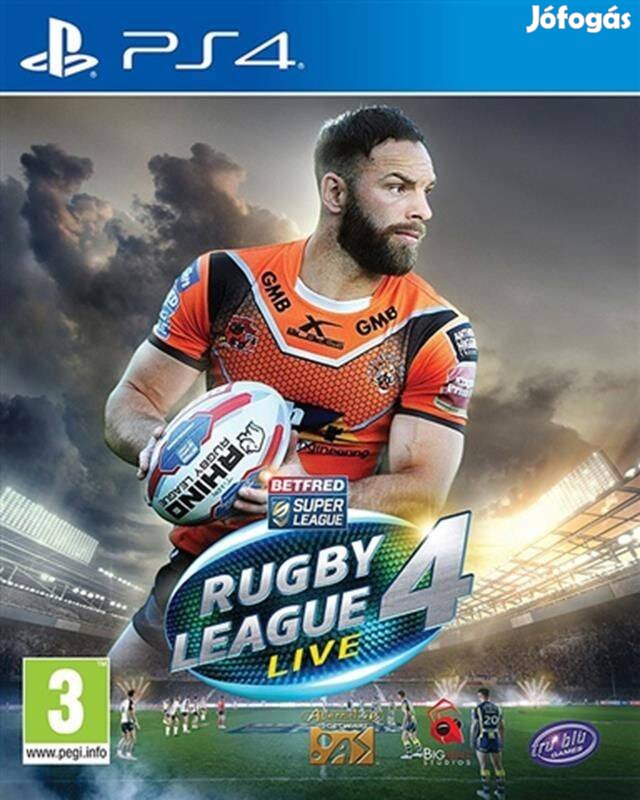 Playstation 4 játék Rugby League Live 4
