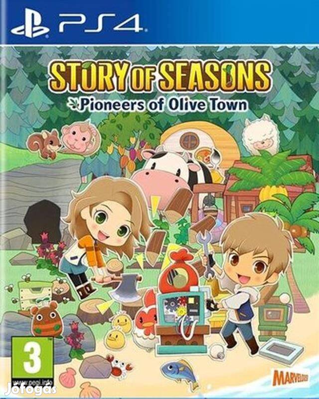 Playstation 4 játék Story of Seasons Pioneers Of Olive Town