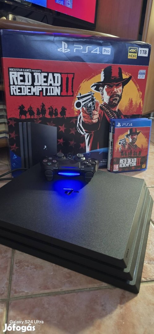 Playstation 4 pro + red dead redemption 2