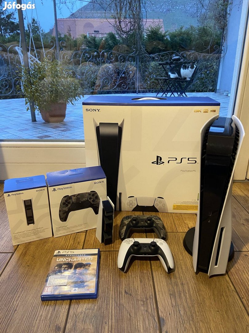 Playstation 5 825GB Lemezes, újszerű