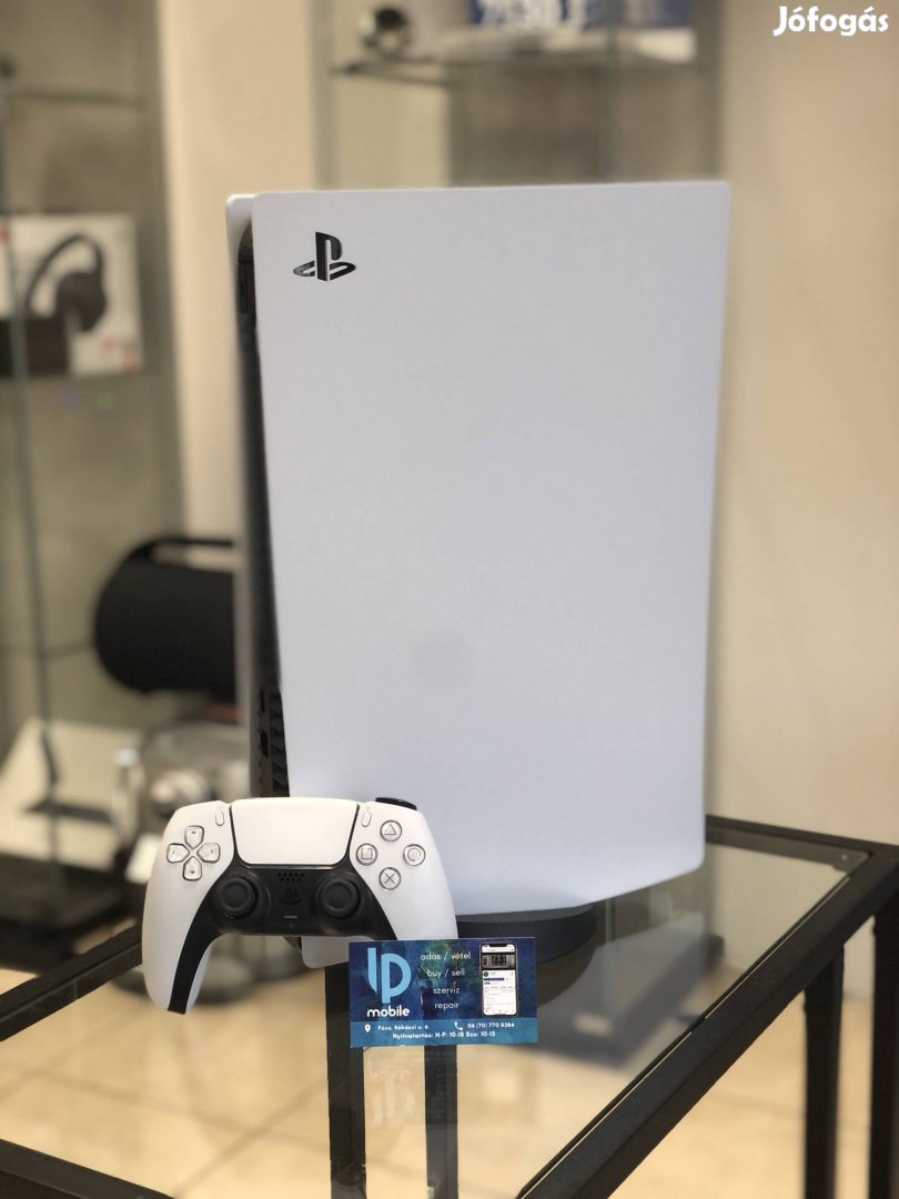 Playstation 5 Lemezes, Újszerű, 825GB, Garancia