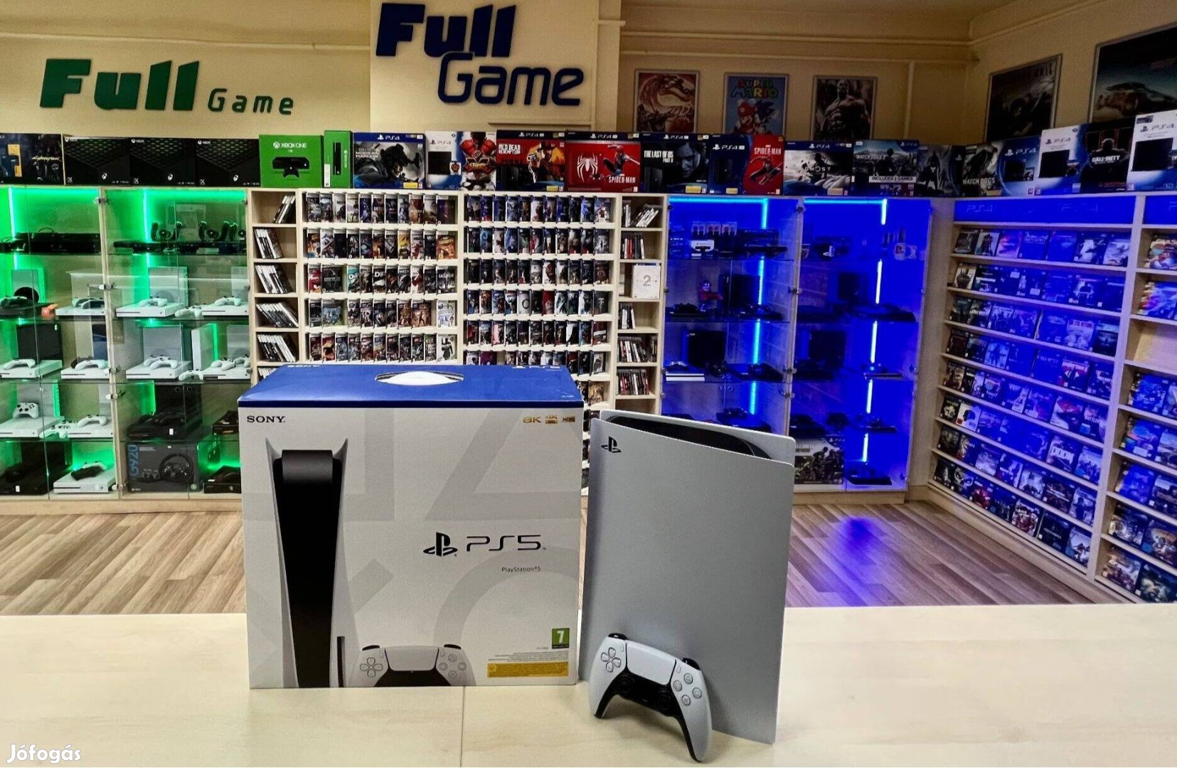 Playstation 5 PS5 825GB Lemezes üzletből konzol beszámítás