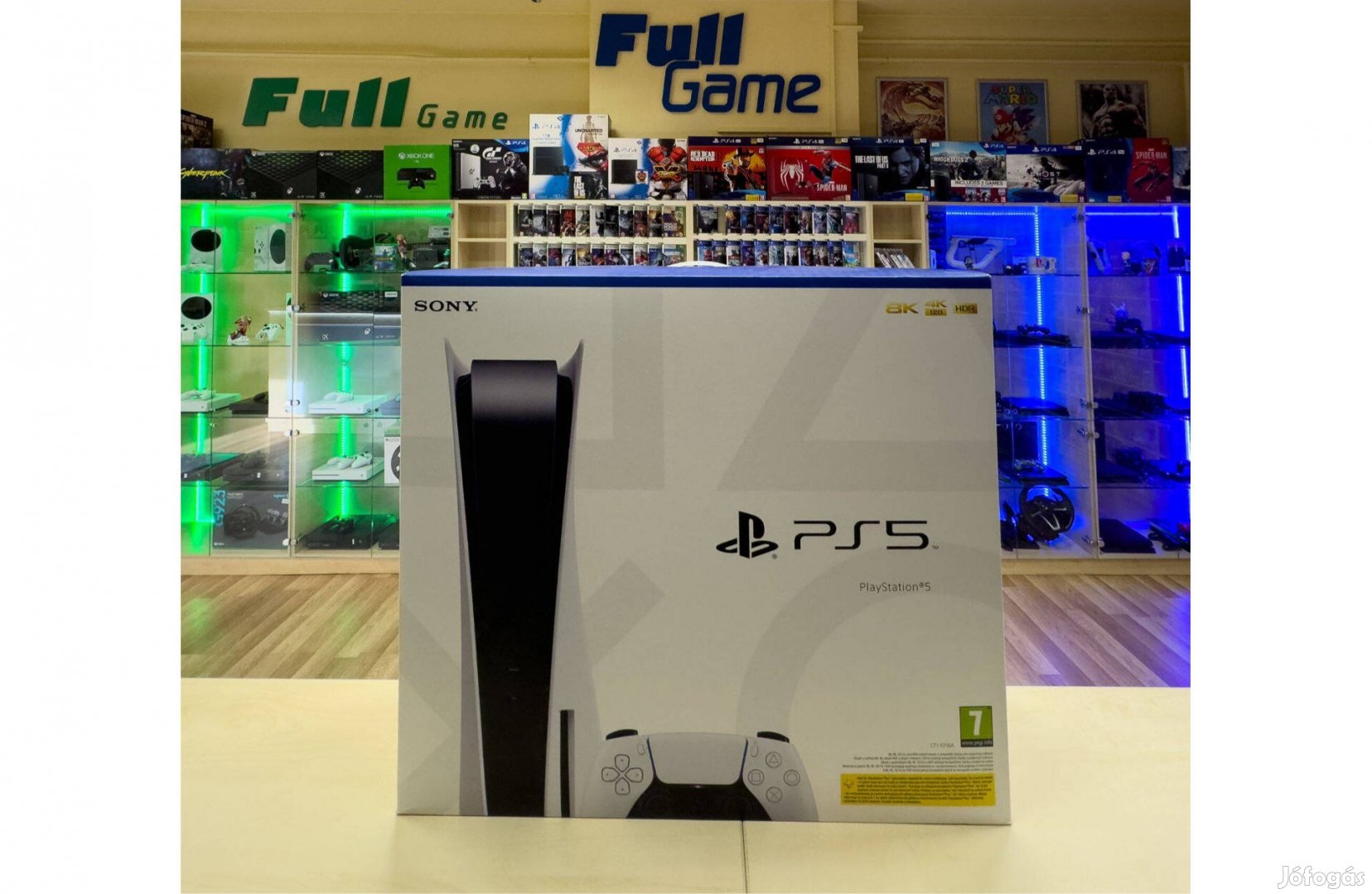 Playstation 5 PS5 CFI-1216A garanciával, üzletből konzol beszámítás is