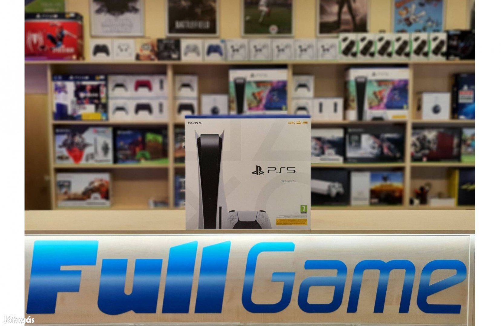 Playstation 5 PS5 CFI-1216A lemezolvasós garanciával boltból