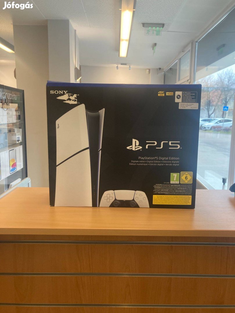 Playstation 5 PS5 Slim 1TB Digital Használt Konzol