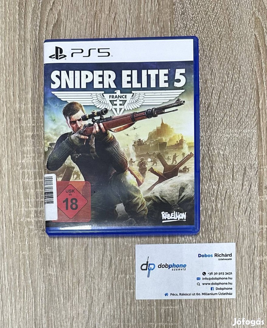 Playstation 5 PS5 Sniper Elite 5 
