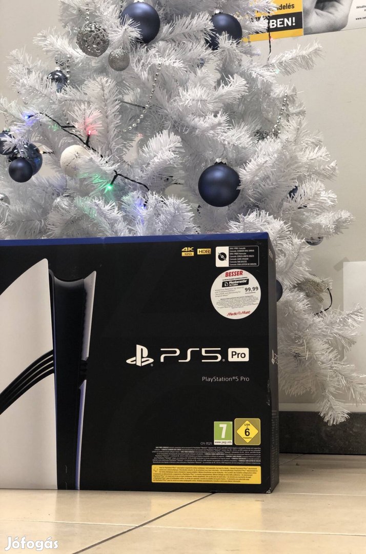 Playstation 5 Pro, Új-Bontatlan, 2TB, 1 év garancia