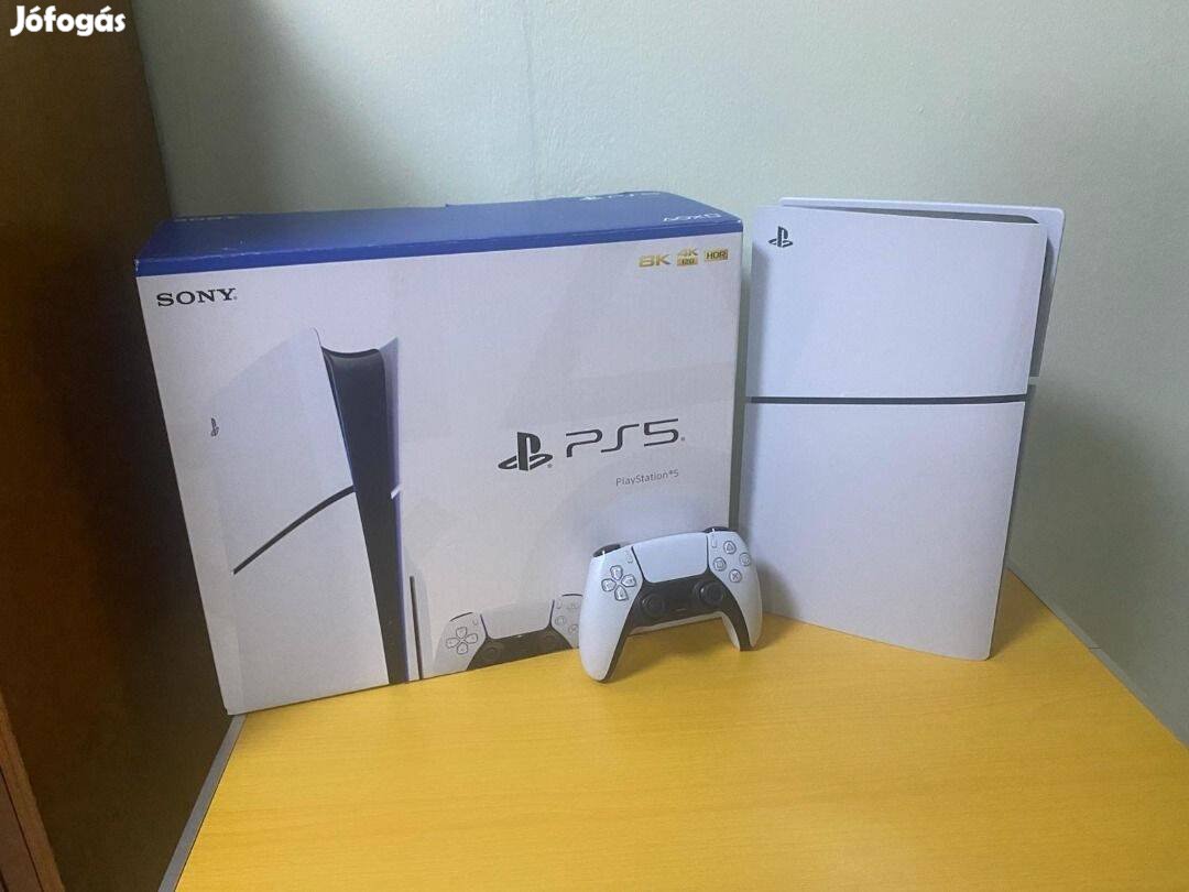 Playstation 5 Slim 1TB Garanciális! Újszerű! Minden tartozékával!