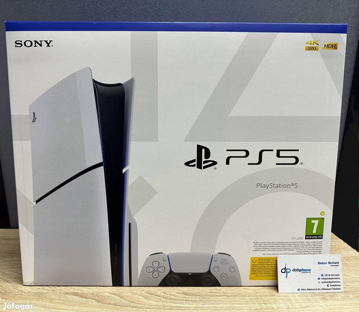 Playstation 5 Slim Lemezes 1TB Garanciális