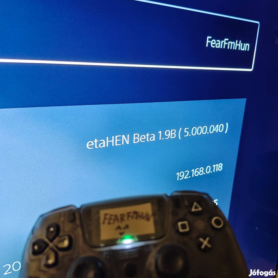 Playstation 5 / firmware 5.00 / etahen /