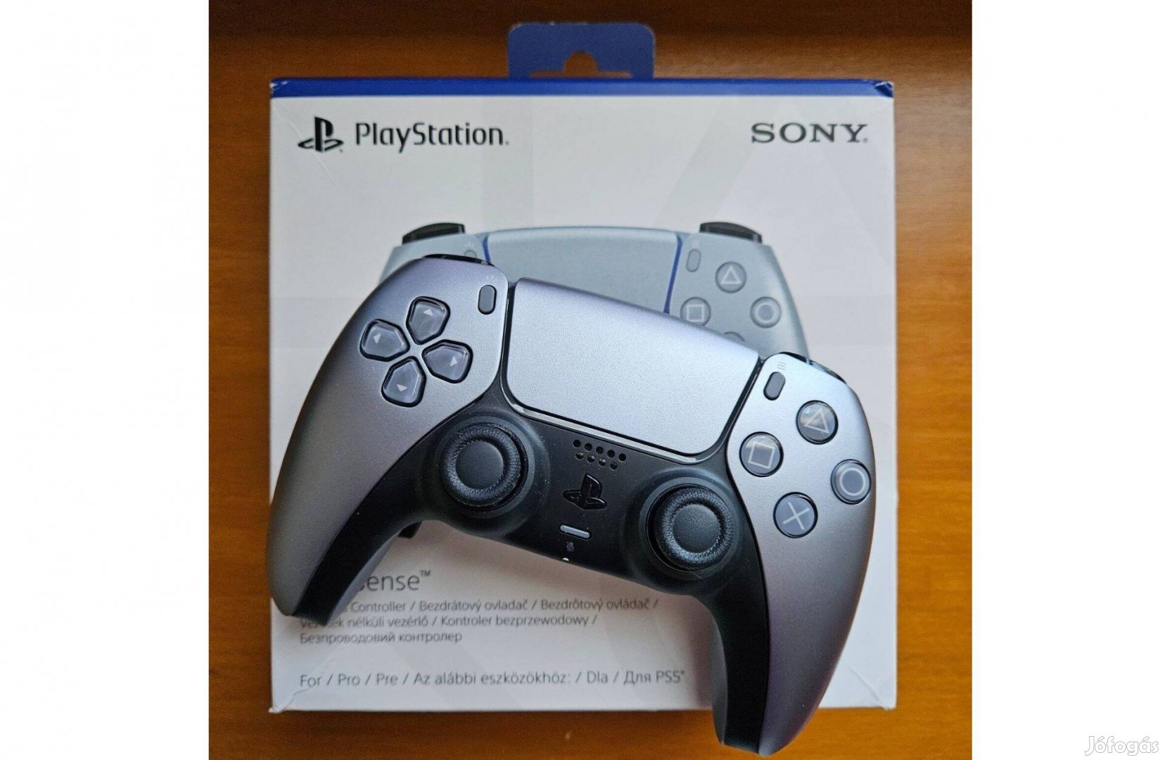 Playstation 5 kontroller - sterling silver
