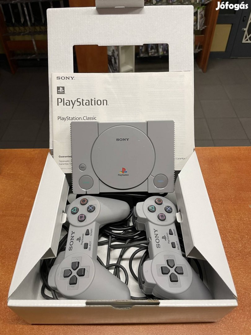 Playstation Classic üzletből garanciával eladó!