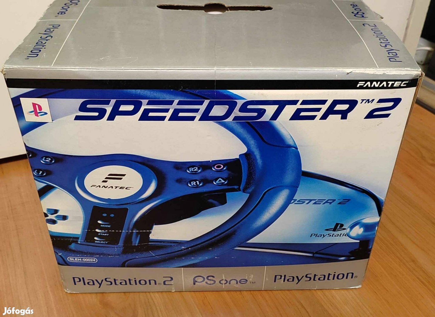 Playstation Fanatec Speedster kormány (PS1-PS2) újszerű