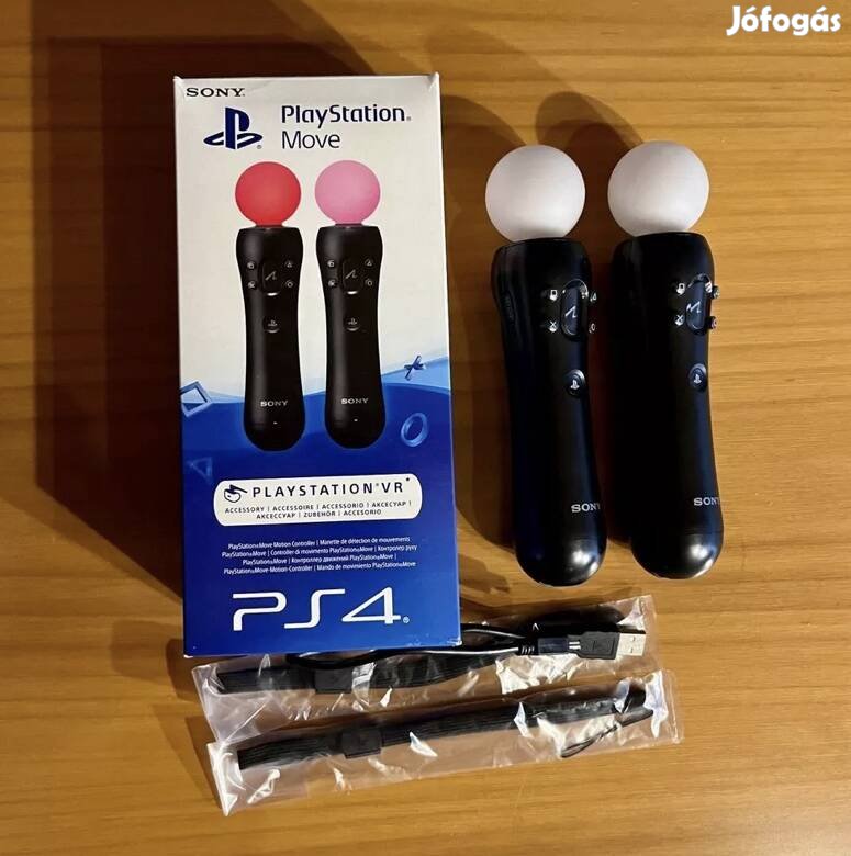 Playstation Move kontroller fagyi párban használható Ps3 Ps4 Ps5