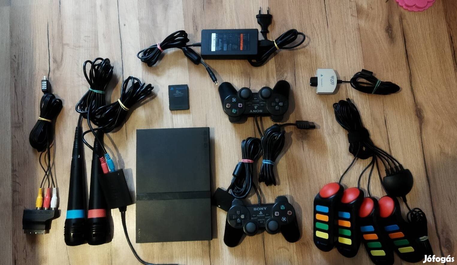 Playstation PS2 slim konzol csomag játékokkal 