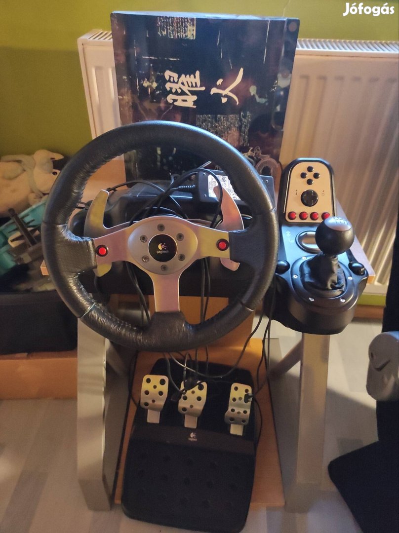 Playstation PS3 + Logitech G25 Racing Wheel kormány eladó!