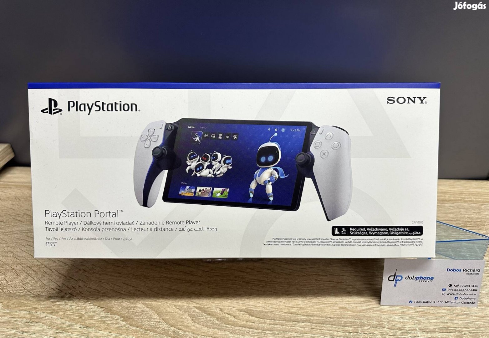 Playstation Portal távoli lejátszó PS5 konzolhoz