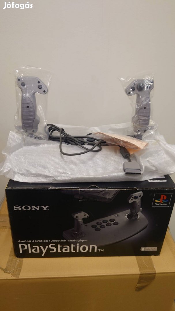 Playstation analóg joystick az első scph 1110 dobozában, új.