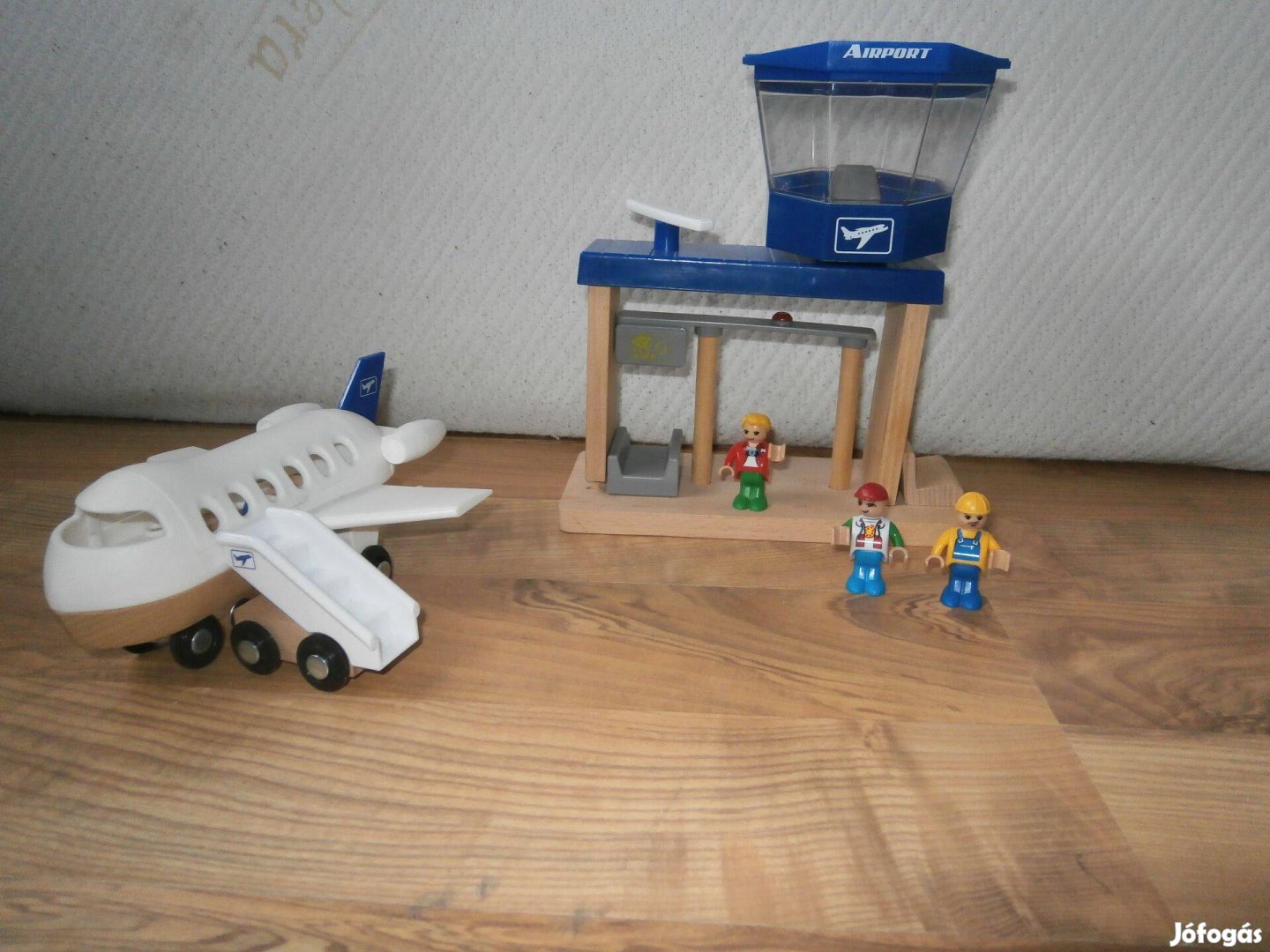 Playtive Fa építő játék, repülőtér