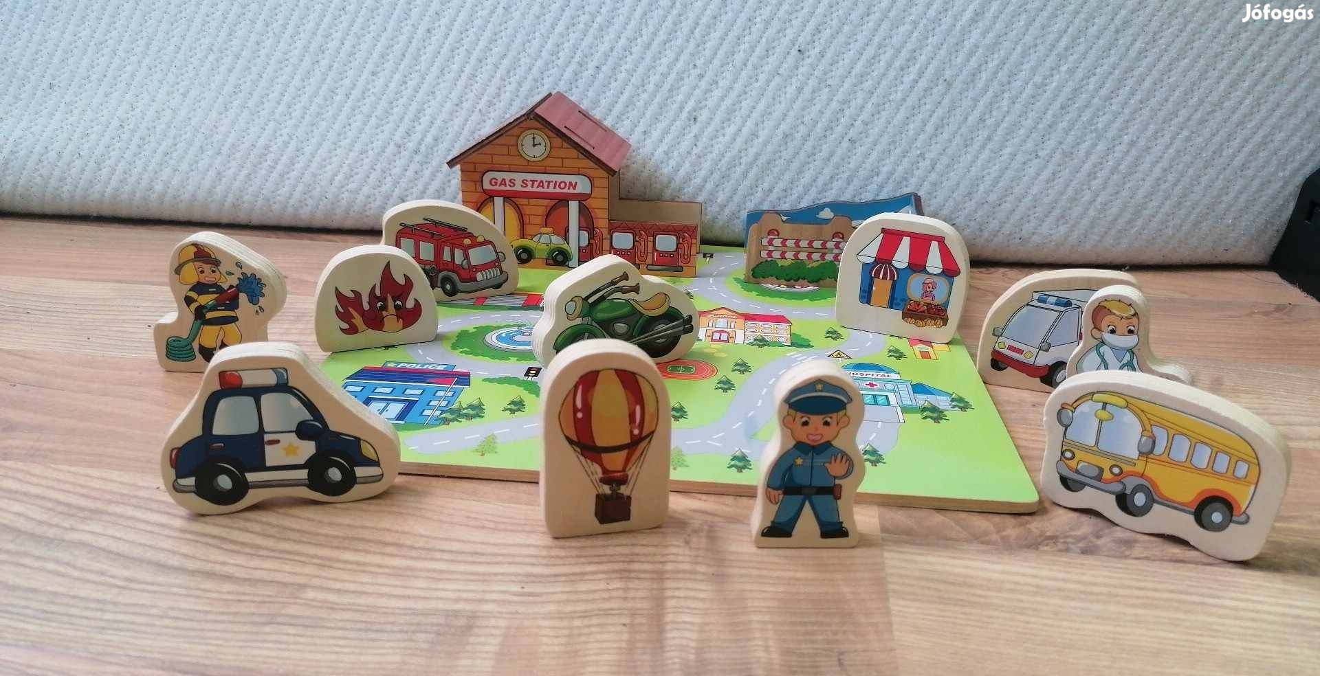 Playtive Wooden 3 D puzzle Újszerű