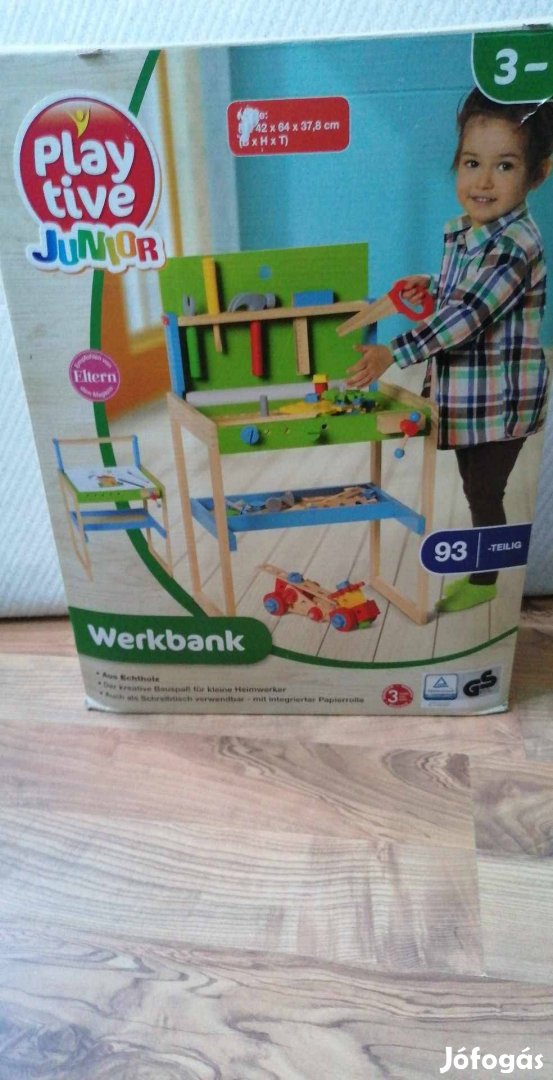 Playtive junior 93 darabos munkapad Új