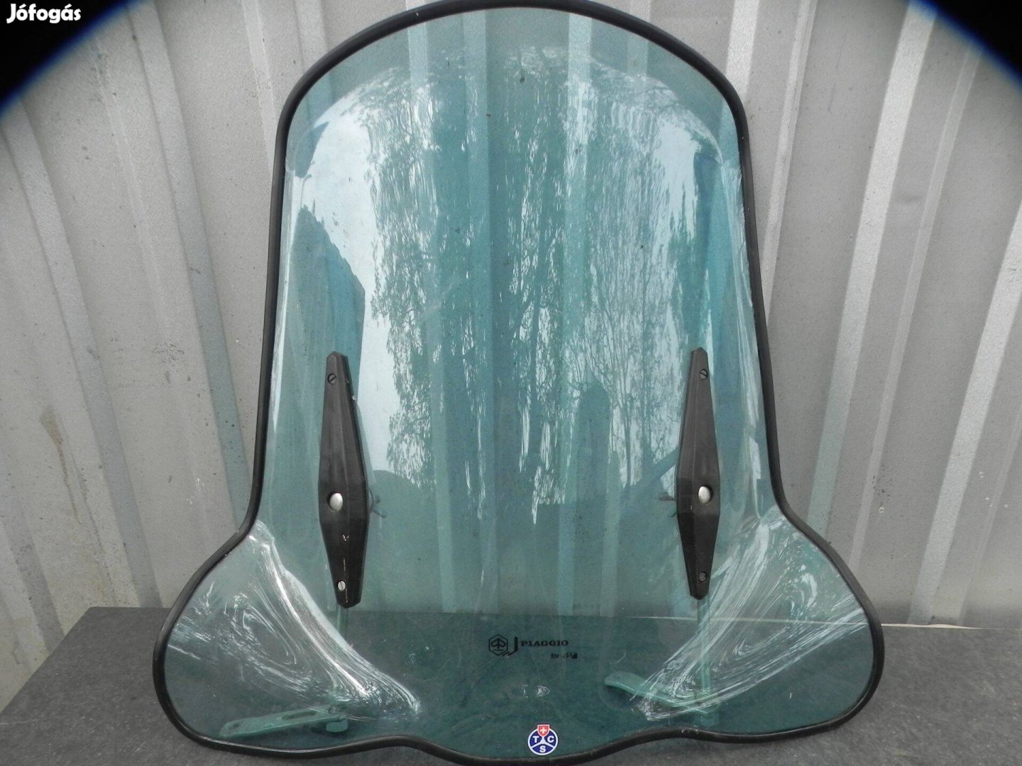 Plexi-szélvédő Piaggio vespa sajnos a pontos tipust nem tudom régi ipu