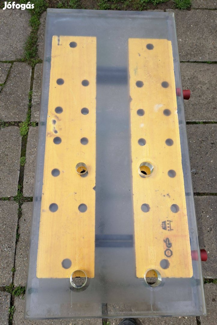 Plexi tábla 755x355x30 mm