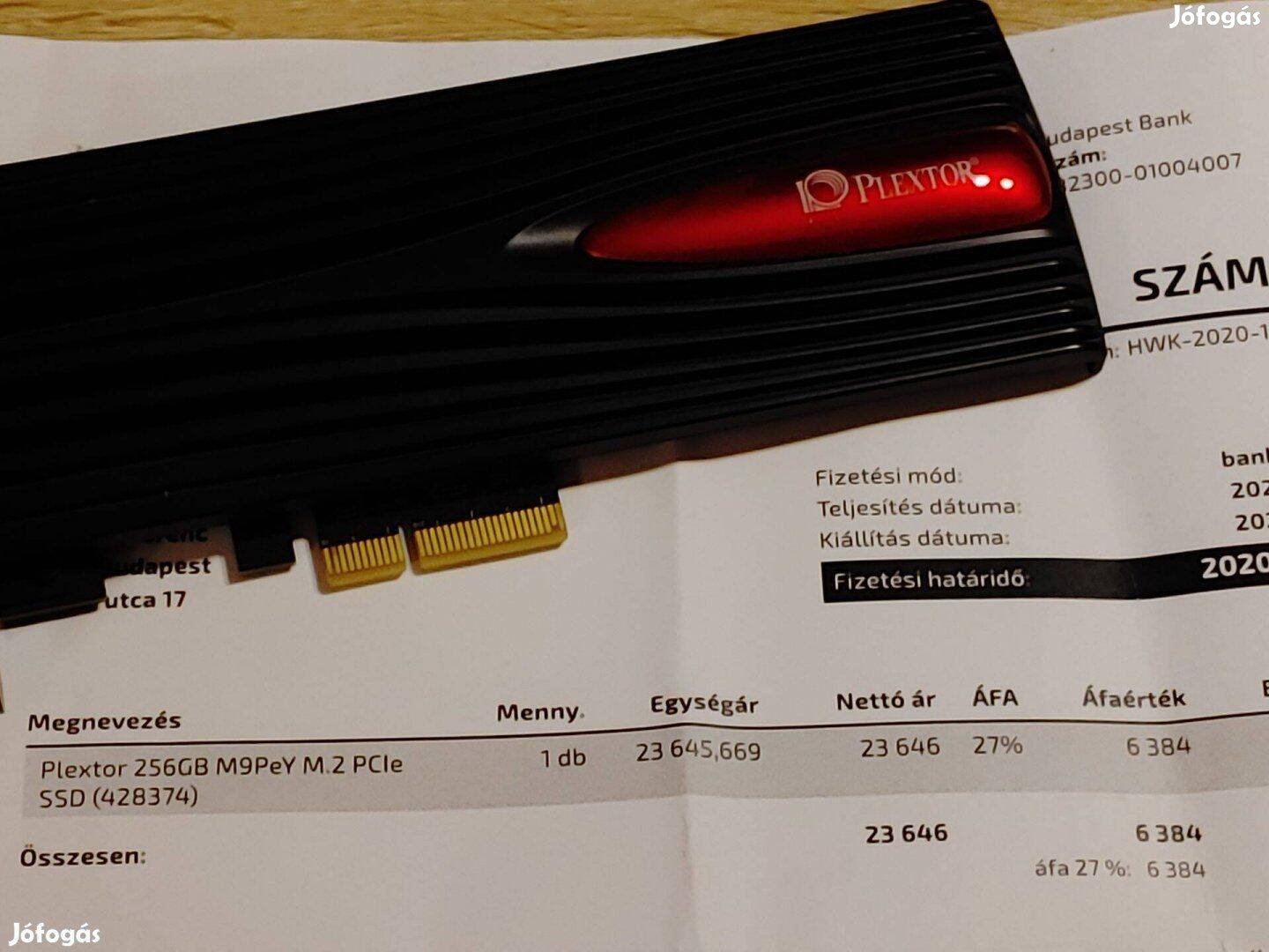 Plextor 256GBM9Pey M.2 Pcie SSD