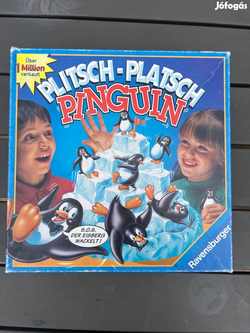 Plitsch-Platsch pingvines pingvin társasjáték Ravensburger