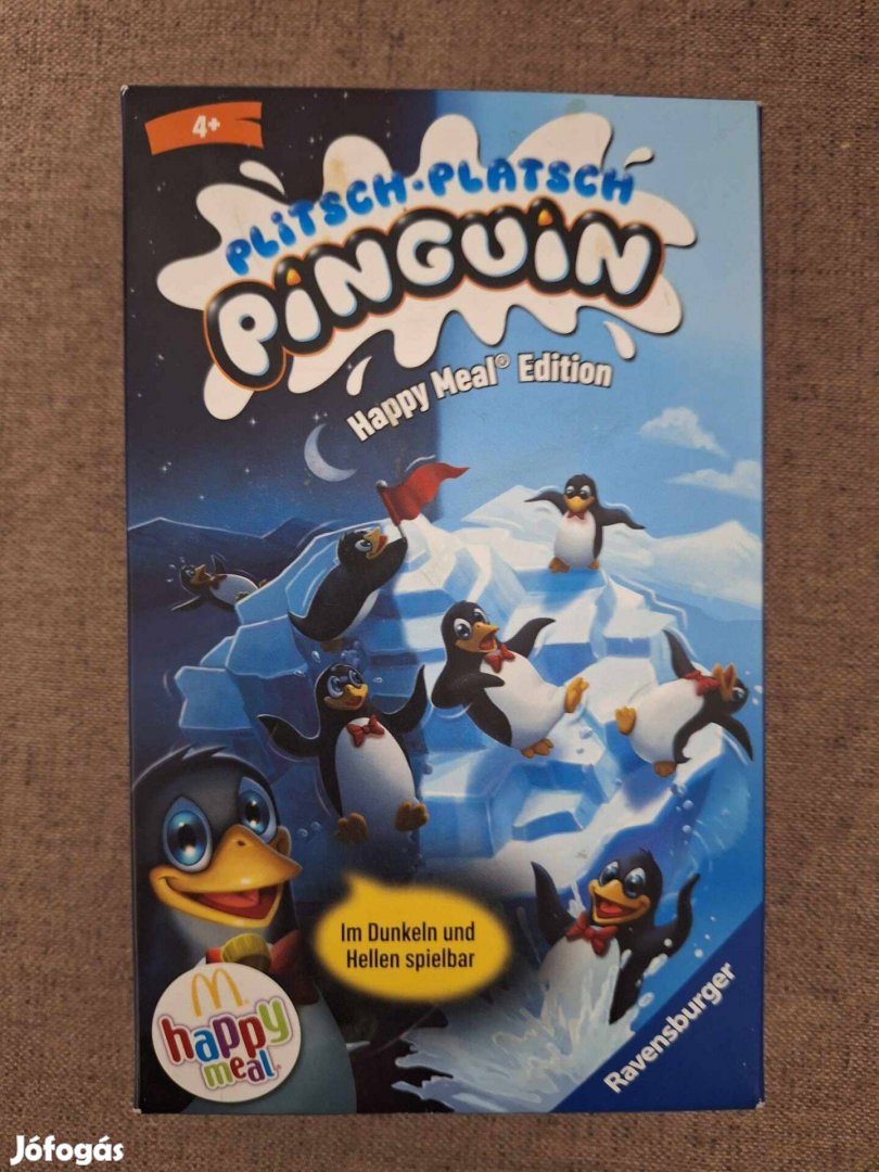 Plitsch-platsch pinguin utazó társasjáték