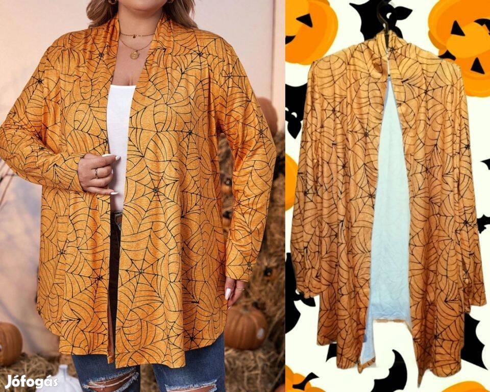 Plus Halloween nyitott kis kabátka, kardigán 2 XL Új