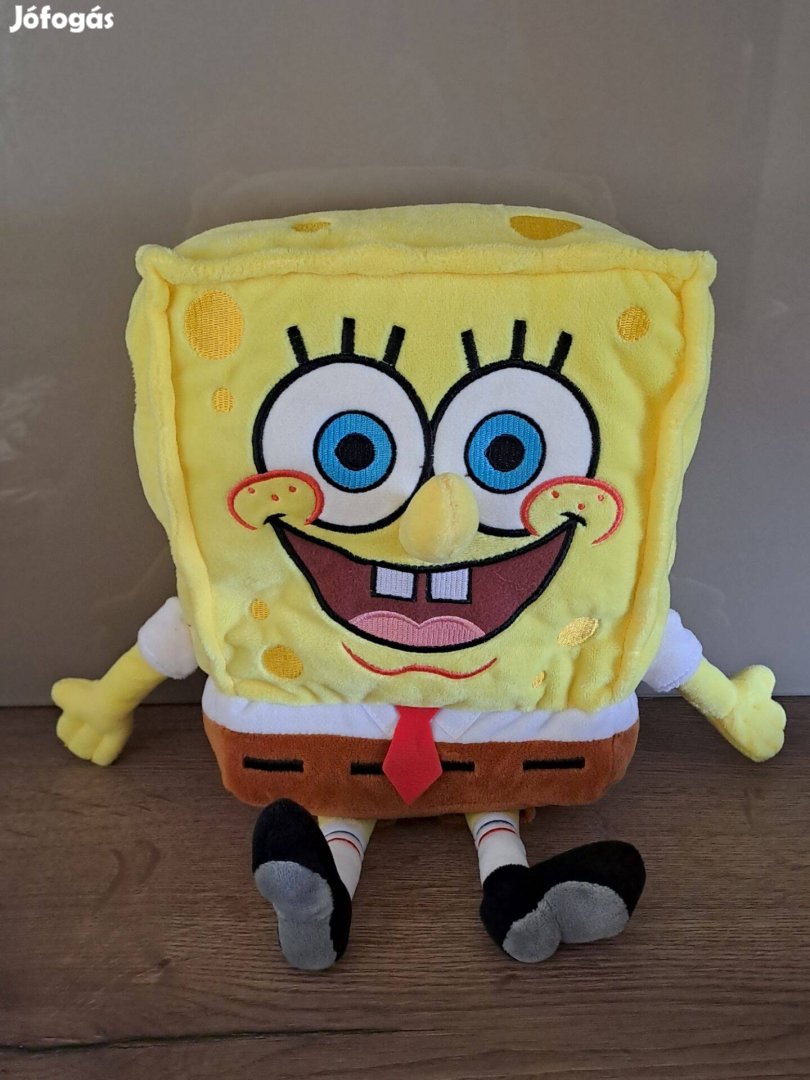 Plüss Spongyabob figura, mesefigura