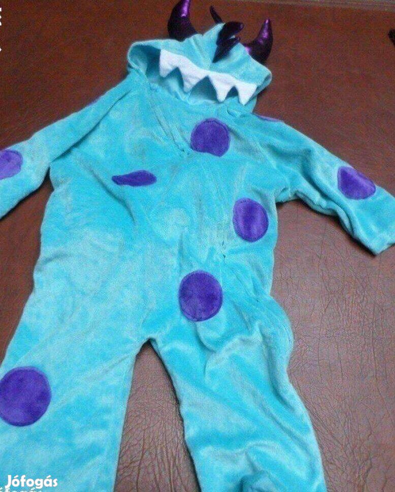 Plüss baba overál dínó jelmez