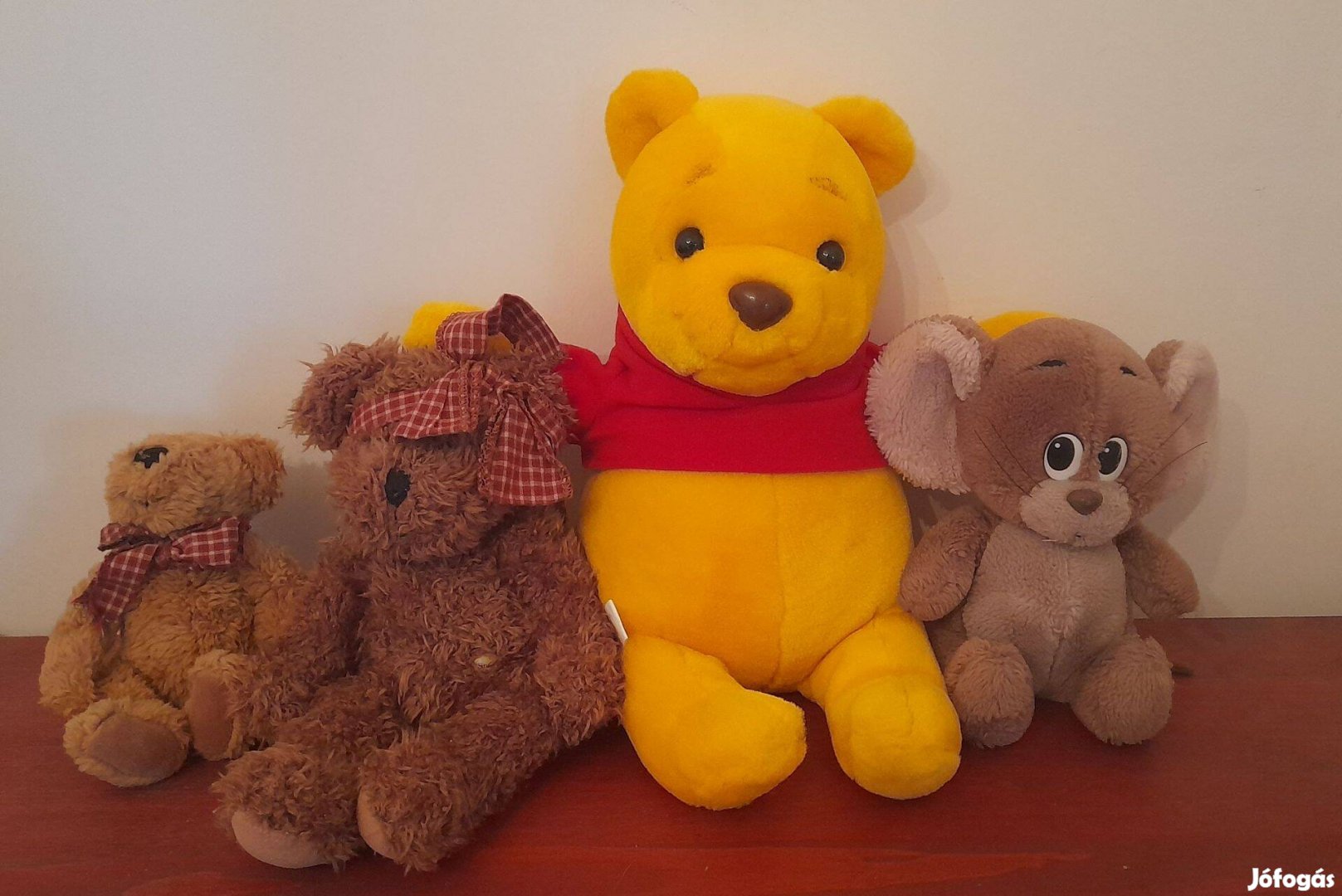 Plüss figura csomag: Micimackó Jerry és macik egy csomagban