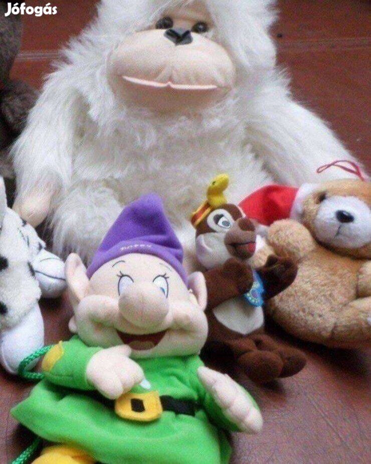 Plüss játék állat figura Újszerű 14 db egyben