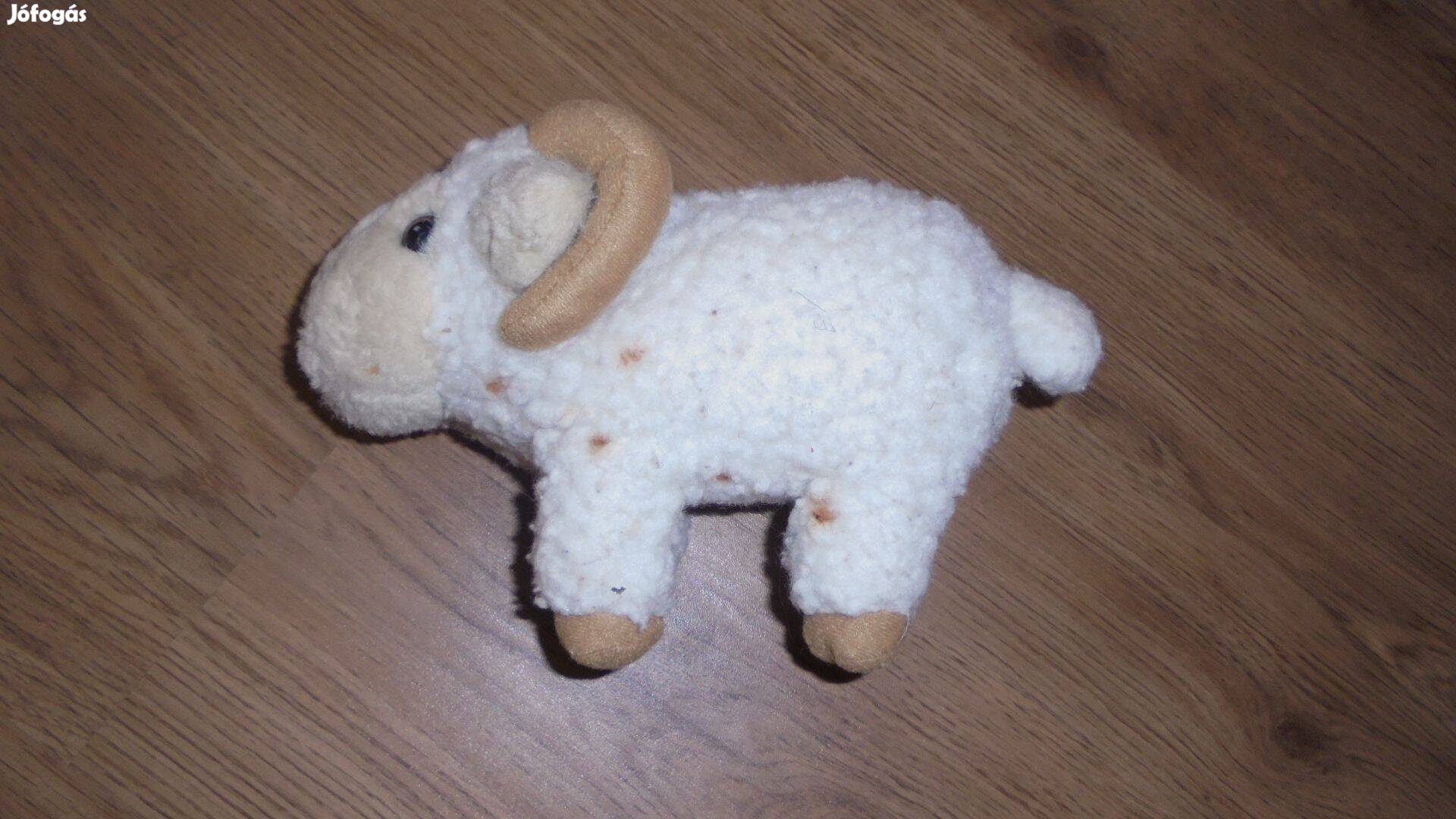 Plüss kos bárány figura - 15 cm