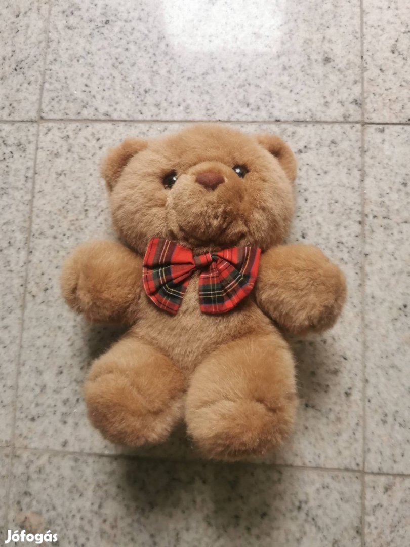 Plüss mackó, maci, karácsonyi, új