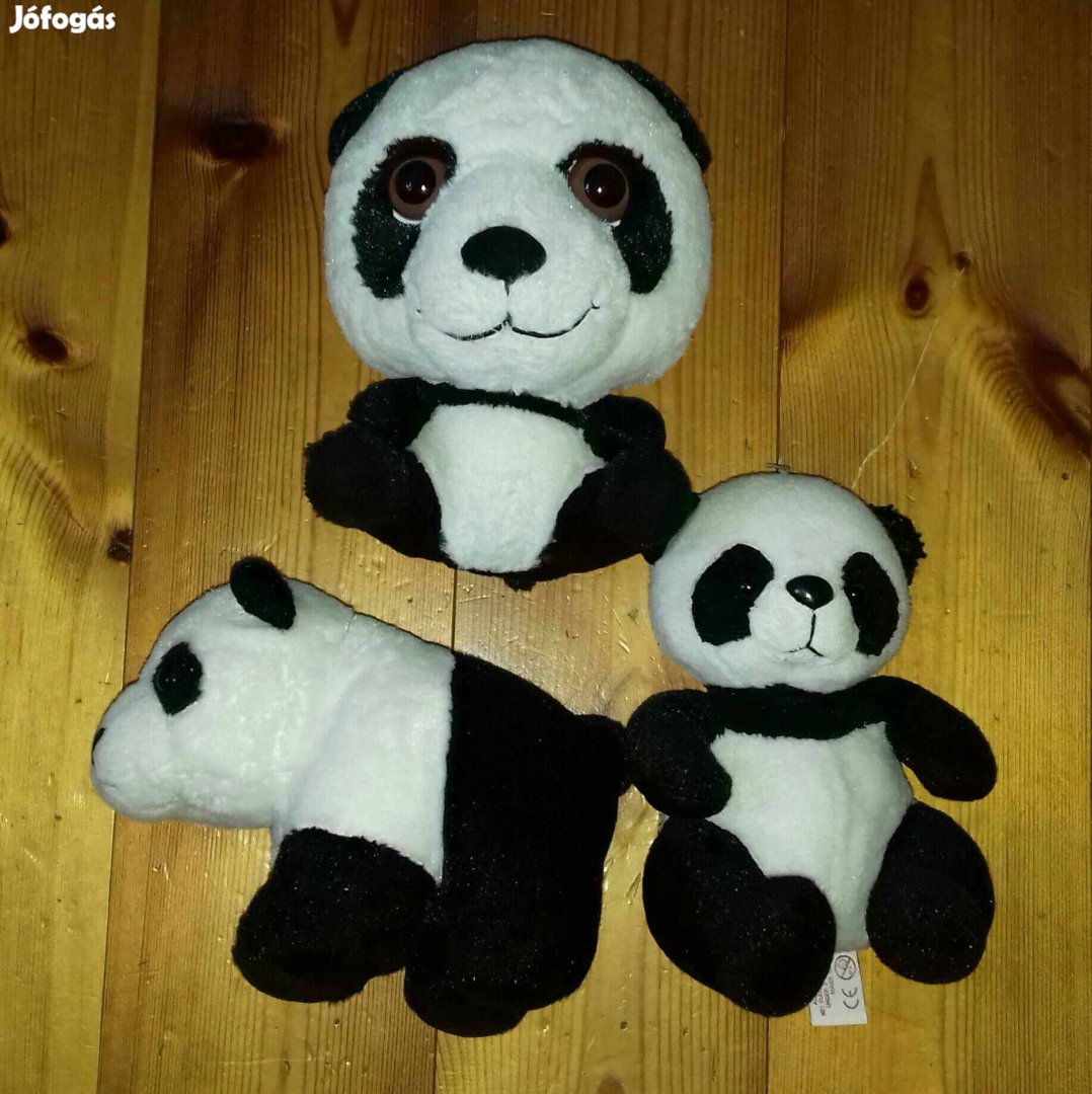 Plüss pandák Győrben eladók