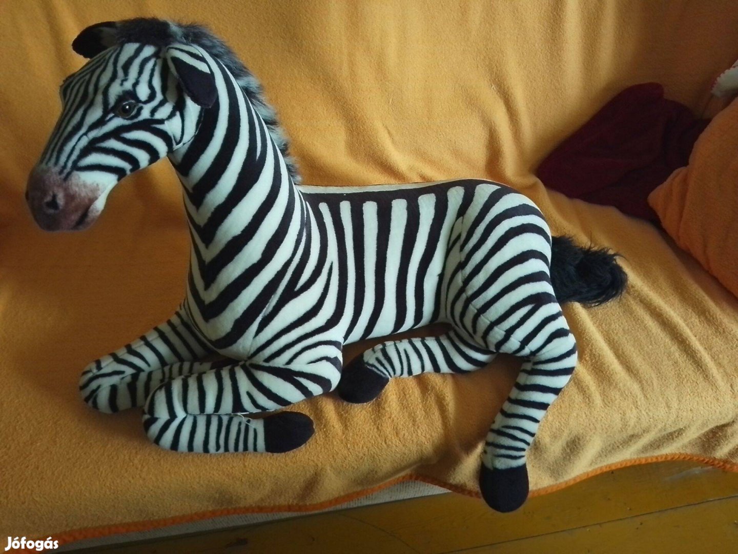 Plüss zebra eladó