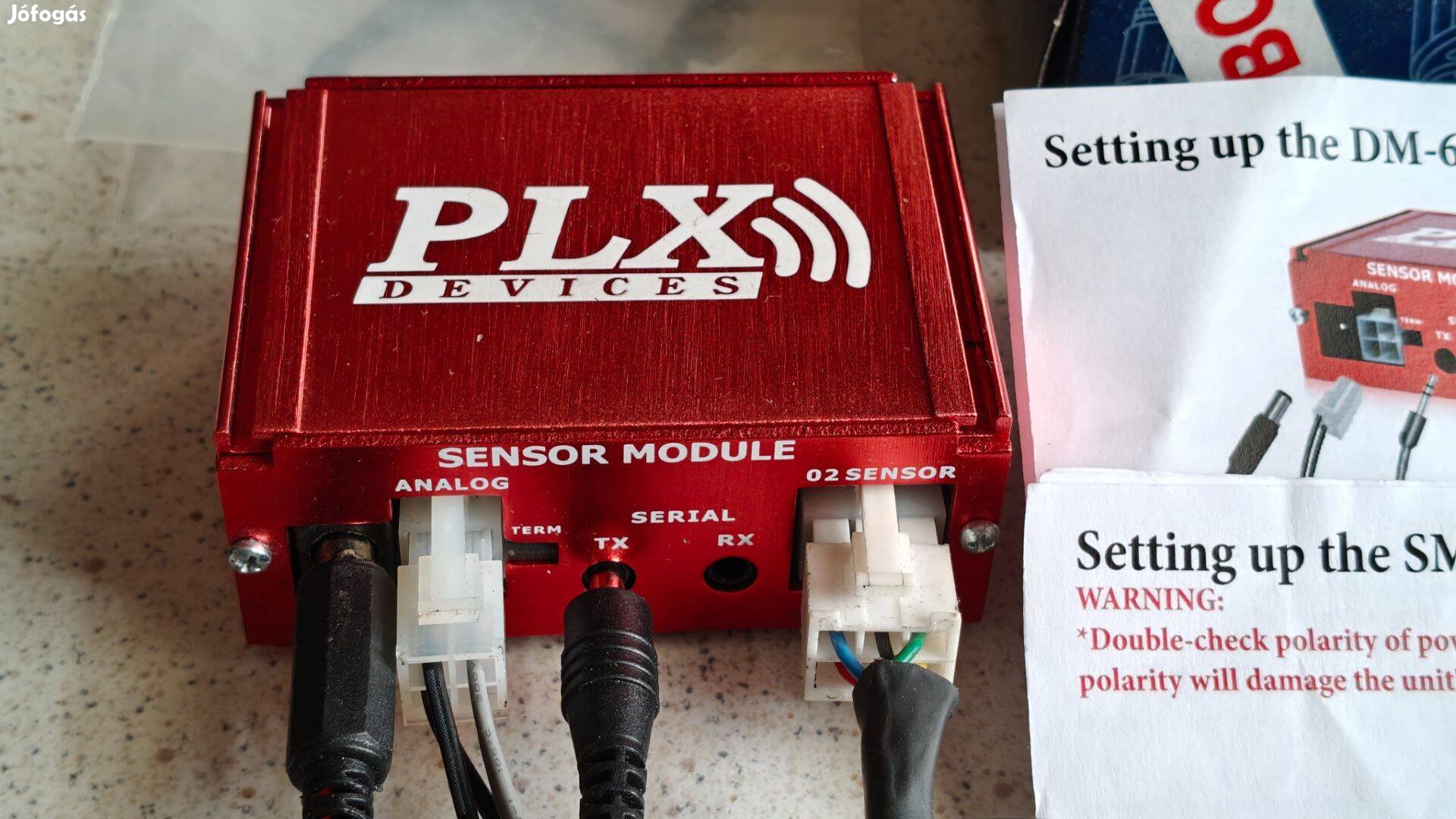 Plx SM-AFR Gen4 LSU 4.9 szélessávú lambdaszonda vezérlő + DM-6 kijelző