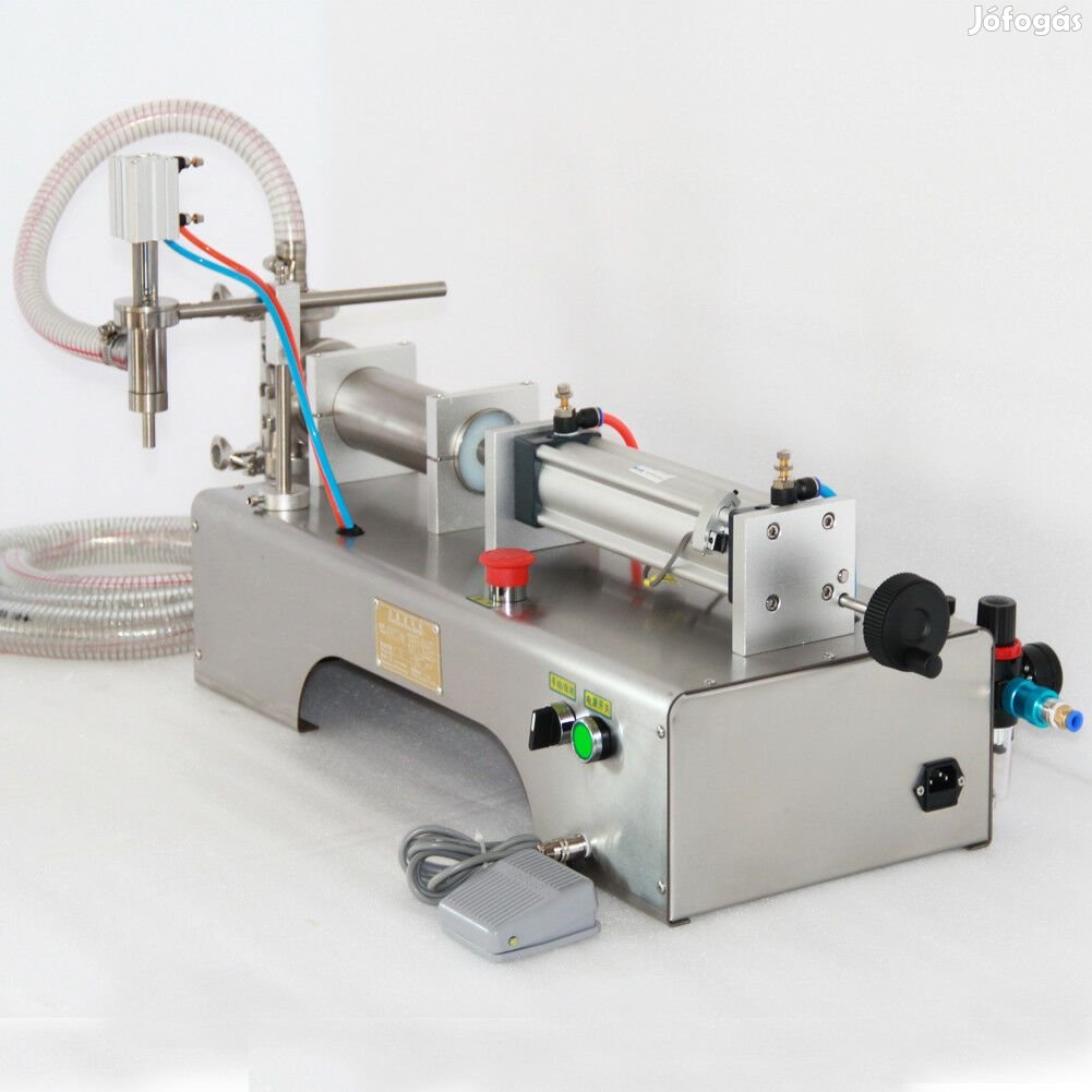 Pneu1 Folyadéktöltőgép 100-1000ml-ig SŰrŰ anyagokhoz (N2907)