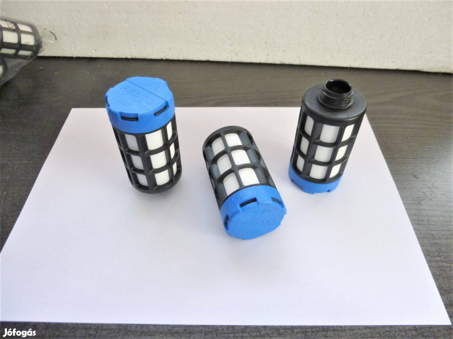 Pneumatikus hangtompító kipufogó 1/2" új 1szett/ 2db ( 4787)